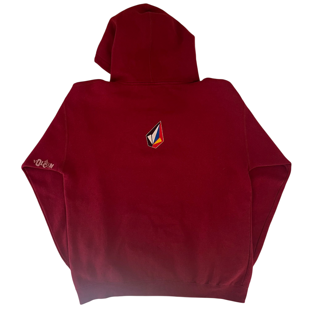 VOLCOM MULTICOLOR LOGO HOODIE (M)