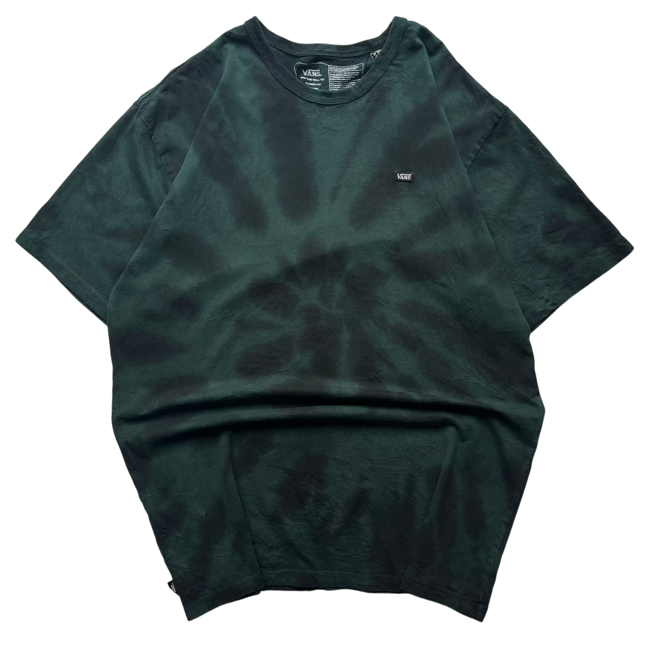 VANS CLASSIC SPIRAL TIE DYE TEE (XL)