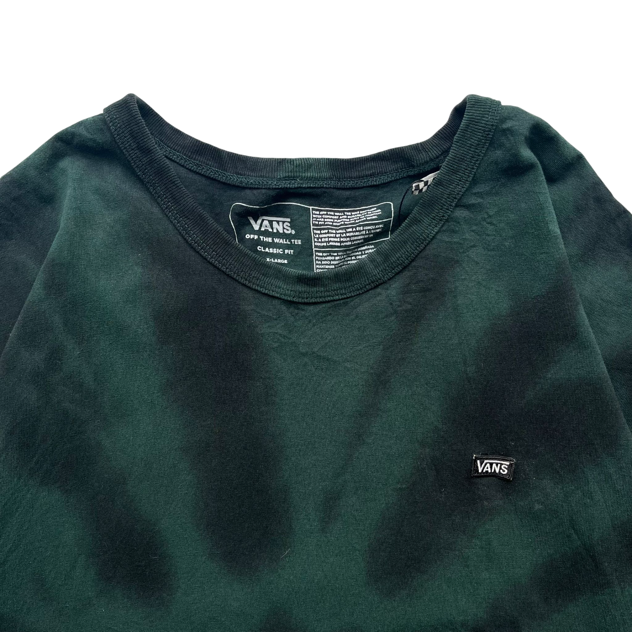 VANS CLASSIC SPIRAL TIE DYE TEE (XL)