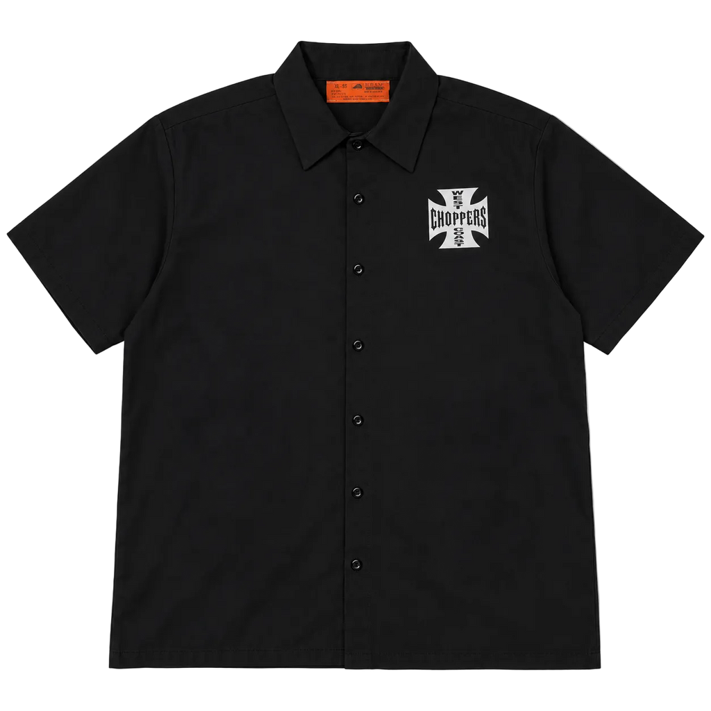 WEST COAST CHOPPERS VINTAGE WORKWEAR BUTTON-UP SHIRT (XL)