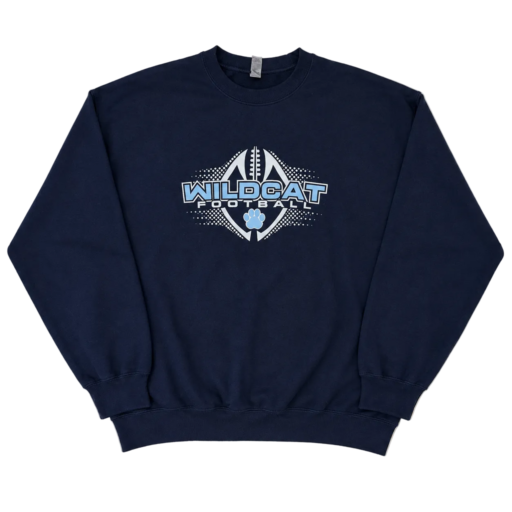 WILDCAT FOOTBALL GRAPHIC LOGO SWEATER (XXL)