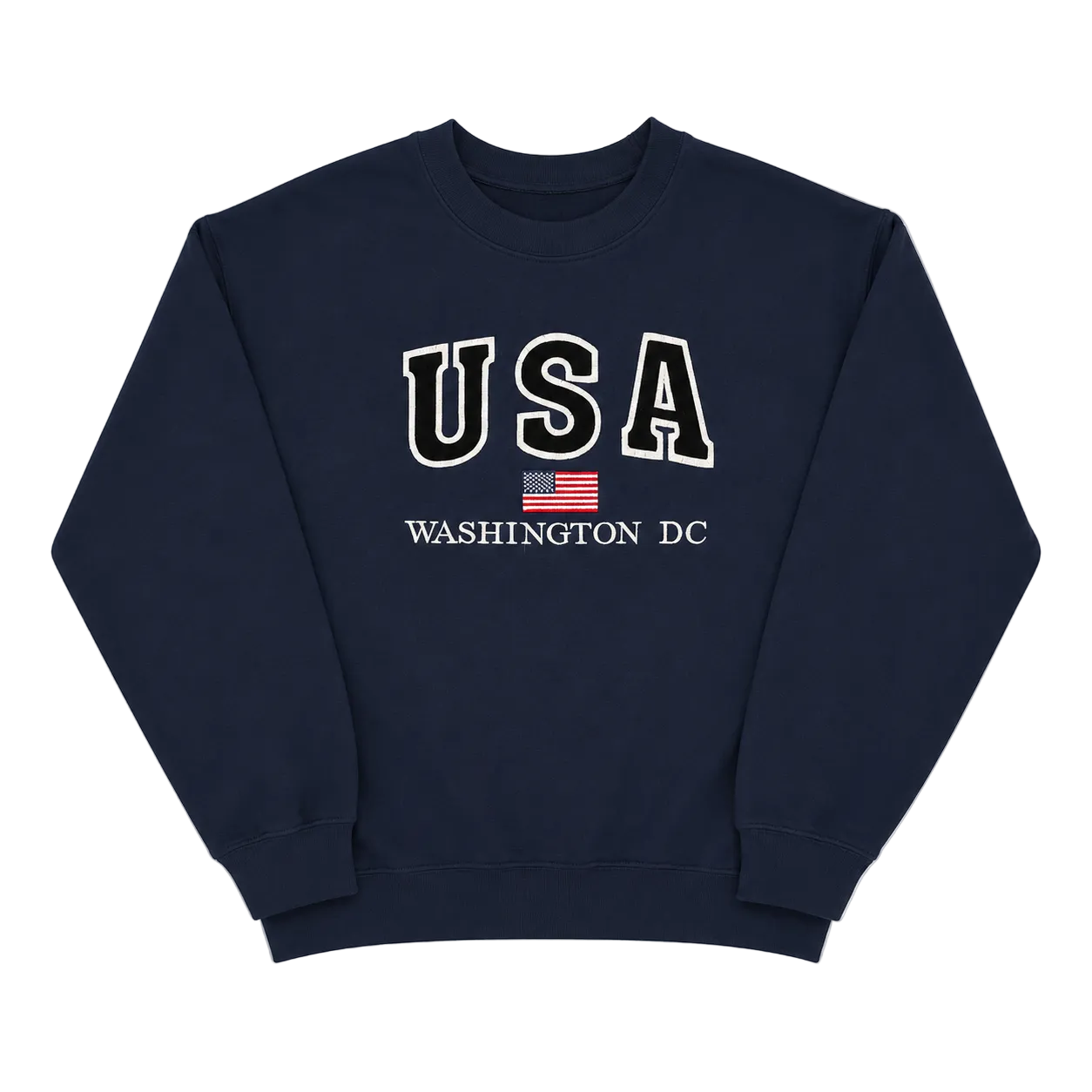 USA WASHINGTON DC FLAG SWEATER (M)