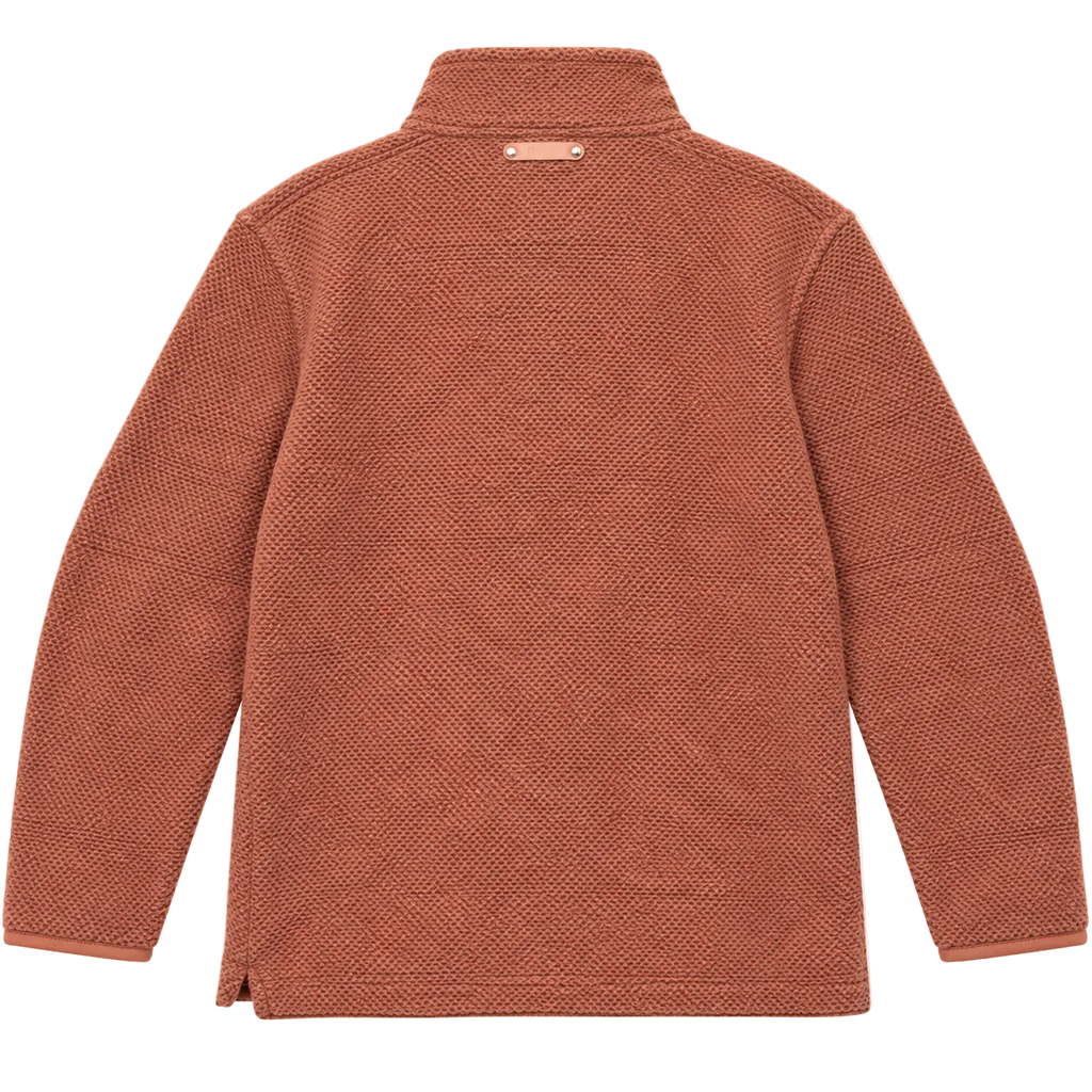 WEIRD FISH TEXTURED QUARTER ZIP SWEATER (M)