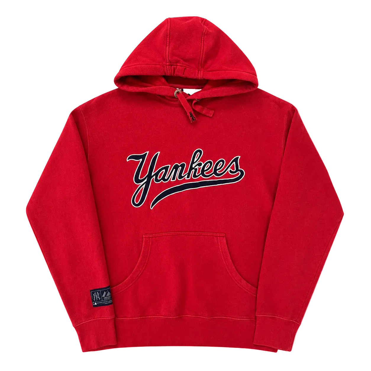 MAJESTIC ATHLETIC YANKEES SPELLOUT HOODIE (M)