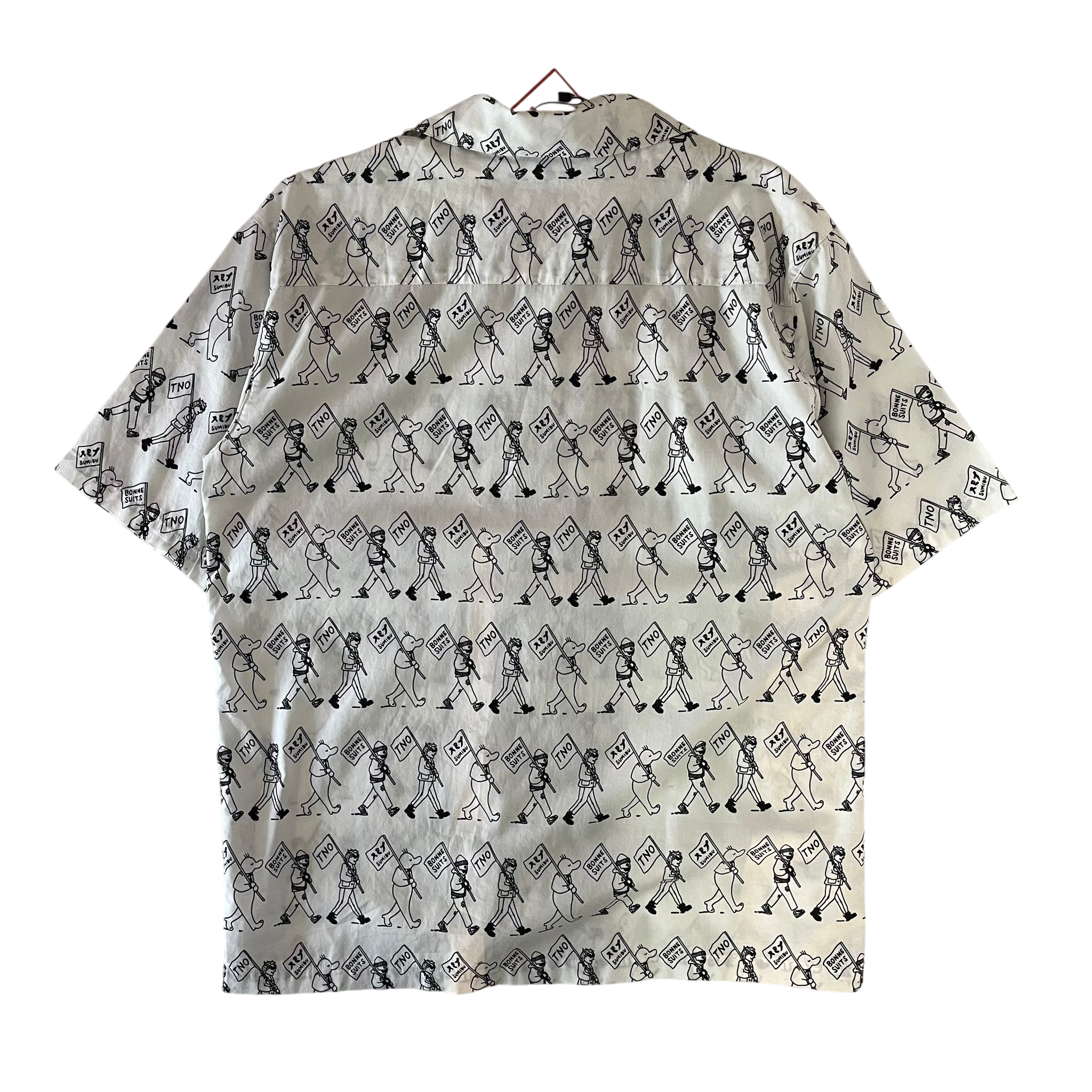 ZEEDIJK 60 BONNE SUITS SUMIBU TNO LOGO SHIRT (M)