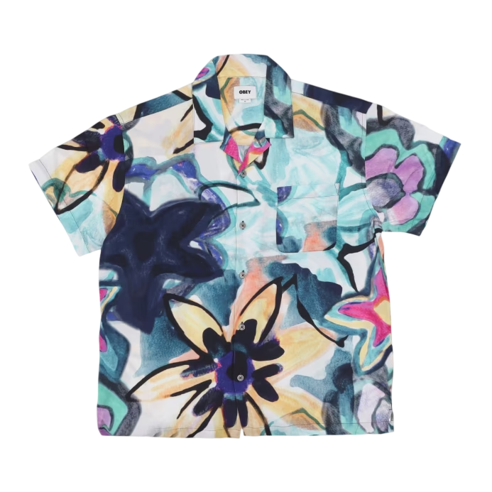 OBEY REQUIEM WOVEN SHIRT (M)