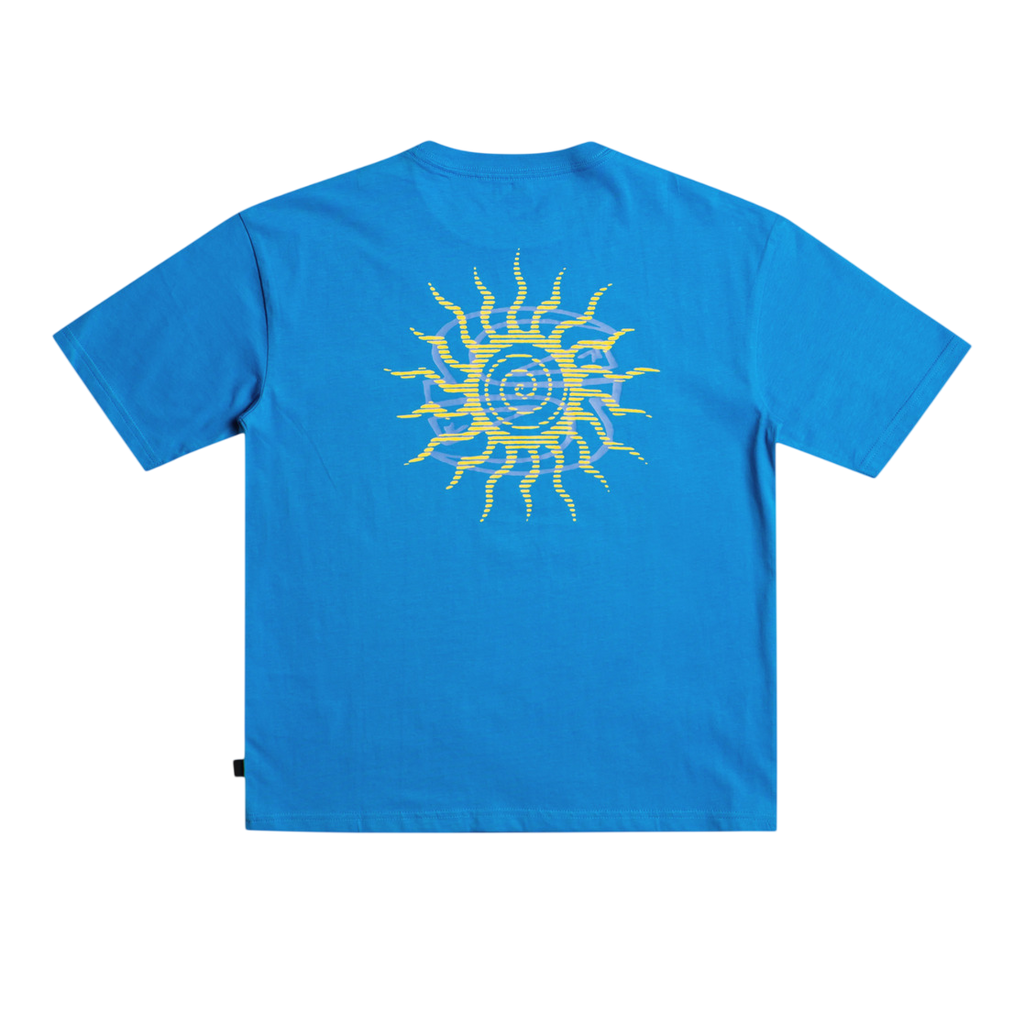 QUIKSILVER REVOLVER LOGO TEE (S)