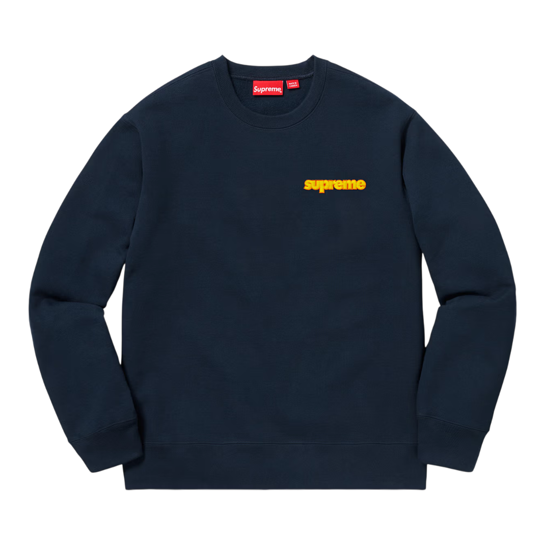 SUPREME BUBBLE LOGO SWEATER (M)