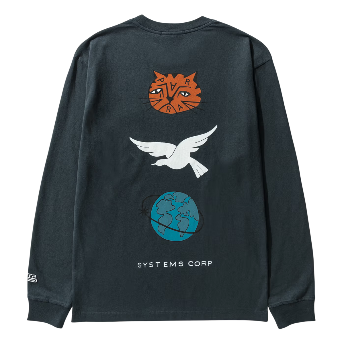 PARRA SAD CAT SYSTEM BIRD LONGSLEEVE (M)