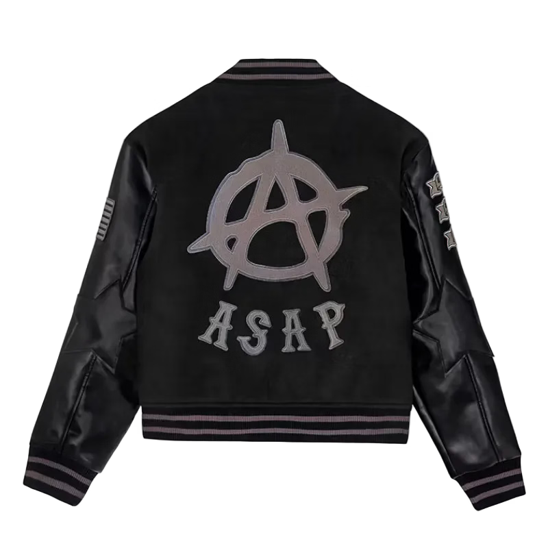 LA FAM X A$AP TYY VARSITY JACKET (L)