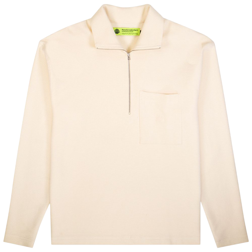 NEW AMSTERDAM SURF ASSOCIATION TIDE HALF-ZIP SWEATER (L)