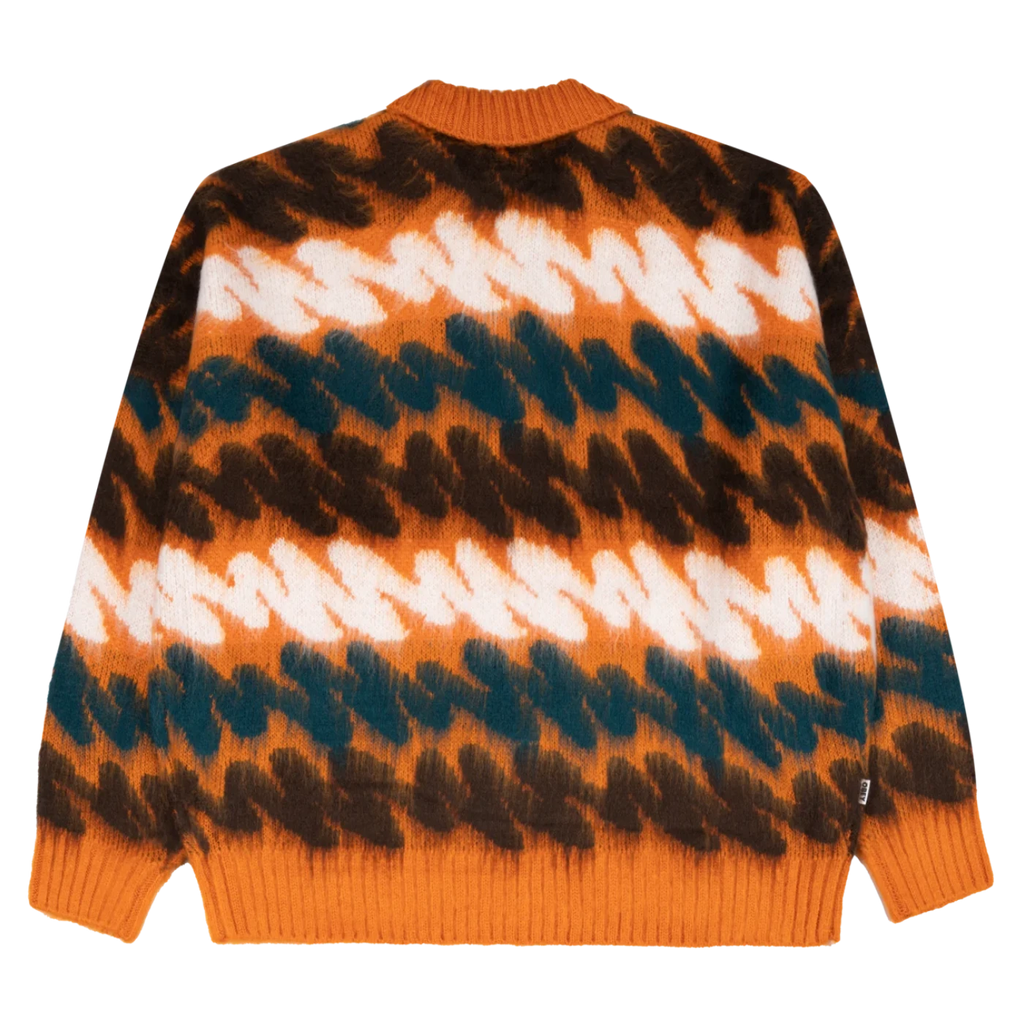 OBEY ARI WIGGLE PRINT SWEATER (S)