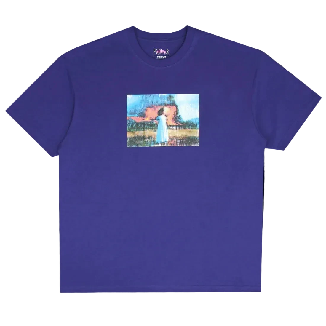 POLAR SKATE CO. BURNING WORLD TEE (XS)