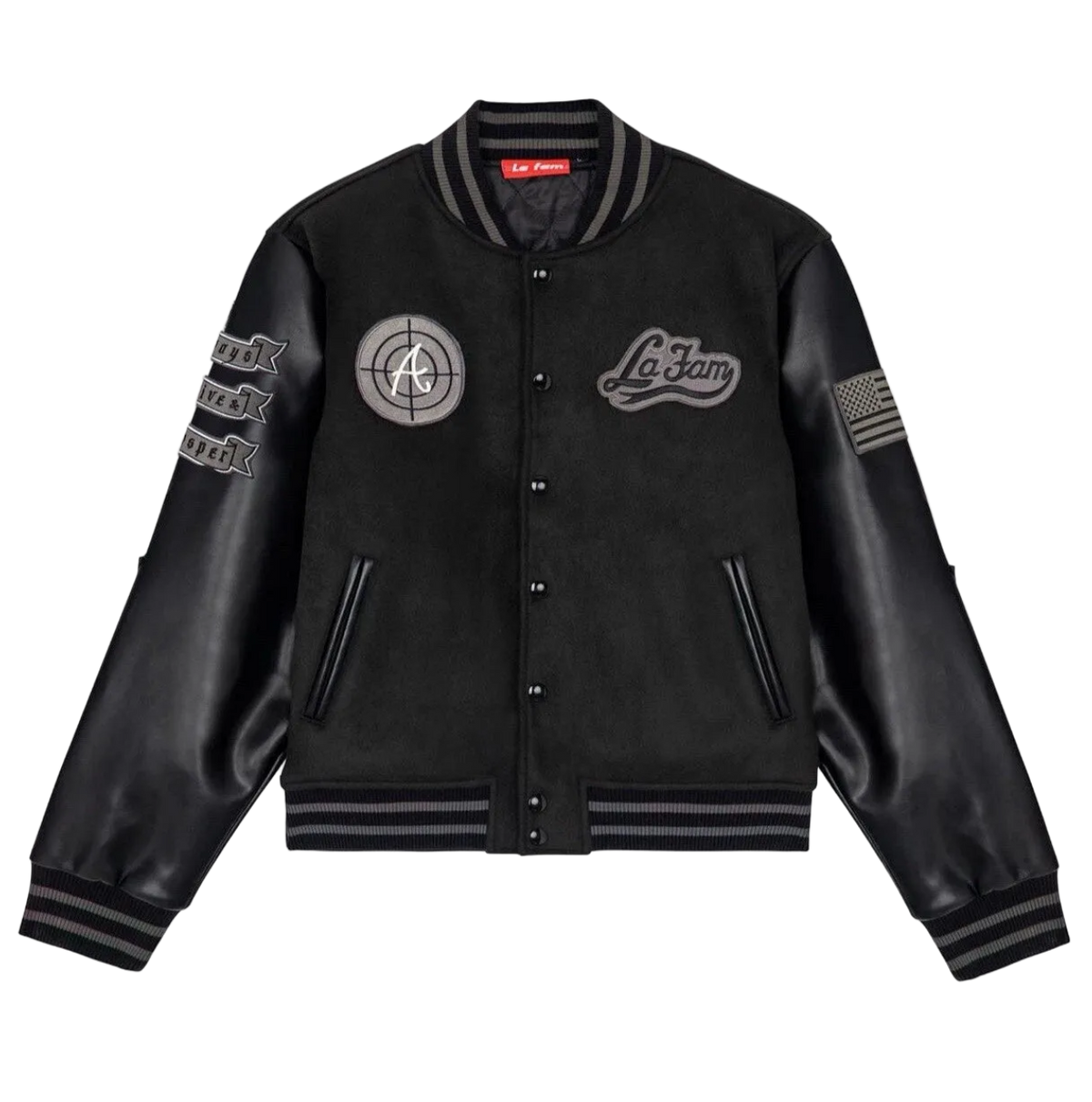 LA FAM X A$AP TYY VARSITY JACKET (L)